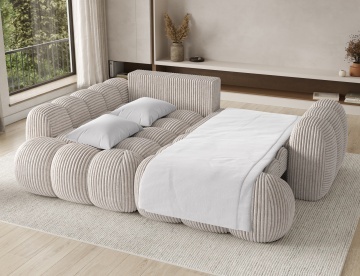 Colțar Cozion extensibil, 267x165x105 cm, orientare stânga – Modullo 01 - Img 7