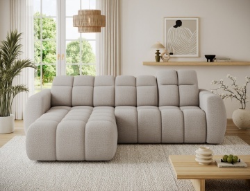 Colțar extensibil electric ELTAP Fanito Stânga 288x200 cm | Funcție pat 84x232 | Tetieră reglabilă | Design premium - Img 6