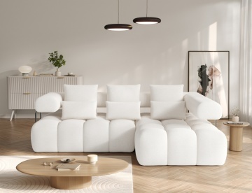 Colțar extensibil electric ELTAP Levvi Dreapta 260x184 cm | Funcție pat 110x187 | Design modern premium