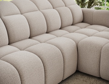 Colțar Fanito extensibil, 288x200x105 cm, orientare dreapta – Royal 18 – fotografie de produs din catalog