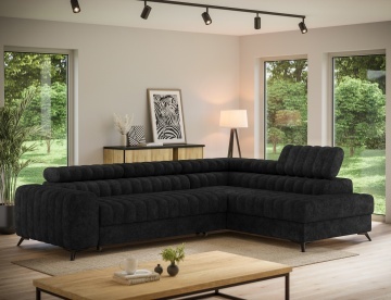 Colțar Kanedo extensibil, 269x204x86 cm, orientare dreapta – Aura 06 – imagine de produs pentru prezentare