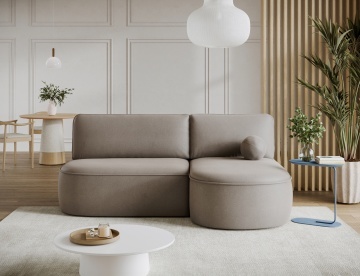 Colțar Livosa extensibil, 220x144x93 cm, orientare dreapta – Sola 18 – prezentare vizuală a produsului