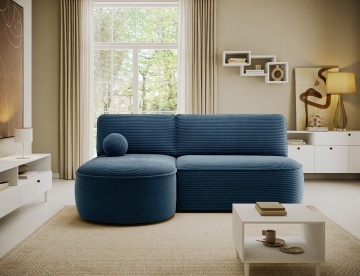 Colțar Livosa extensibil, 220x144x93 cm, orientare stânga – Jarell 40 – fotografie de produs din catalog