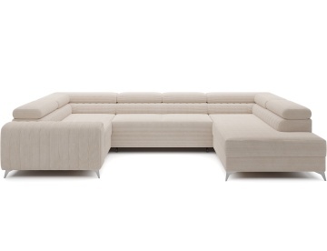 Colțar Louis extensibil, 347x202x92 cm, orientare dreapta – Jarell 18