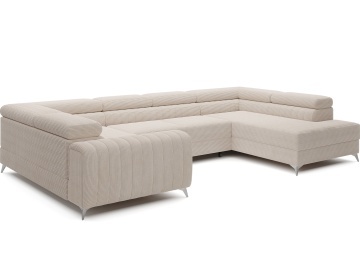 Colțar Louis extensibil, 347x202x92 cm, orientare dreapta – Jarell 18 – prezentare de produs din alt cadru