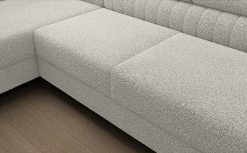 Colțar Louis extensibil, 347x202x92 cm, orientare stânga – Royal 01 – imagine suplimentară a produsului