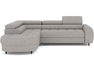 Colțar Vesteria left-hand extensibil, 279x215x72 cm – Nube 03