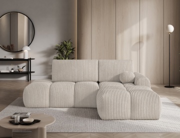Colțar Vittario extensibil, 227x170x95 cm, orientare dreapta – Modullo 01 - Img 3