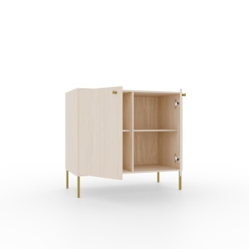 Comodă cu doua usi, 84x41x74cm, Tili System, ADRK Furniture - Img 9