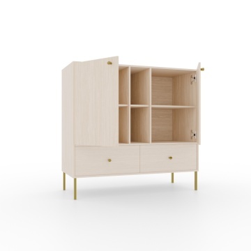 Comodă cu doua usi si doua sertare, 100x41x95cm, Tili System, ADRK Furniture - Img 9