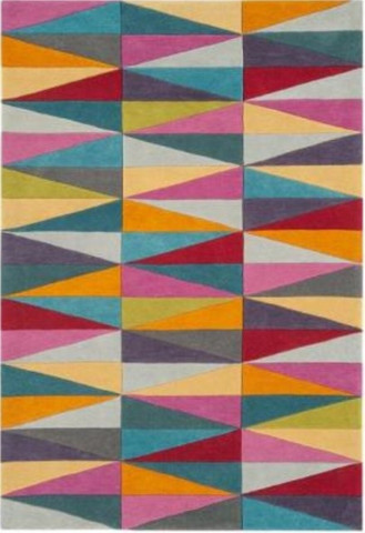 Covor Angles Bedora, 200x300 cm, 100% lana, multicolor, finisat manual - Img 10
