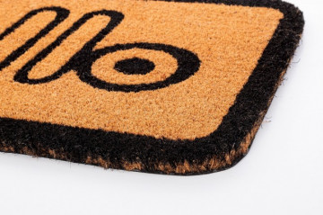 Covoras de intrare din fibre de Cocos, 60x40 cm, Hello Bizzotto - Img 2