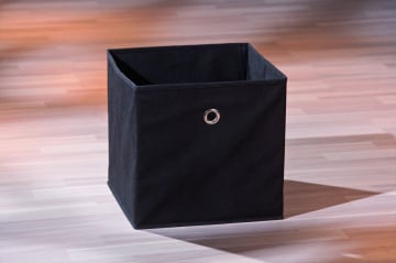 Cutie de depozitare neagra din textil, 32 x 32 x 31 cm, Cubo Mauro Ferreto - Img 2