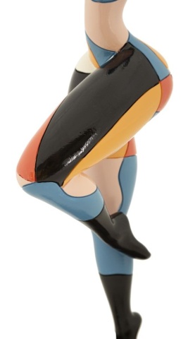 Decorațiune Donnina Dance Rubic, 11,5X9x38,5 cm, Mauro Ferretti - Img 3