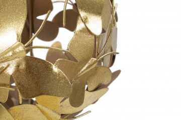 Decoratiune fluturi aurii din metal, ∅ 19,5 cm, Butterfly Mauro Ferretti - Img 3