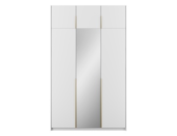 Dulap Alera III with Top – Hinged – cu oglindă – 148x58x250 cm – Alb – Alera III with Top Cabinet – Hinged Dulap – Varianta 2