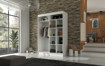 Dulap cu usi glisante 150x215 cm, Karen, ADRK Furniture - Img 10