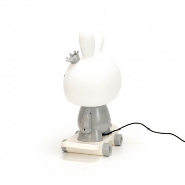 Lampa de veghe pentru copii Cute Pet Rabbit 4, 1x E14 / 7W / 12V, gri, Kelektron - Img 2