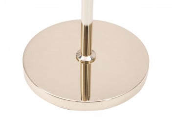 Lampadar auriu/negru din metal, Soclu E27 Max 40W, ∅ 40 cm, Rings Mauro Ferretti - Img 2