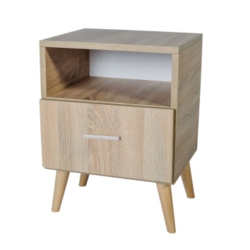 Noptiera cu sertar, 40x53x37 cm, Logan, ADRK Furniture - Img 8