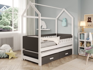 Culoare: Alb / Antracit – imagine 306995