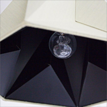 Pendul hexagon, soclu E14, max 40W, galben - Img 3