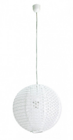 Pendul Paper Spring, Soclu E27, Max 60W, Alb