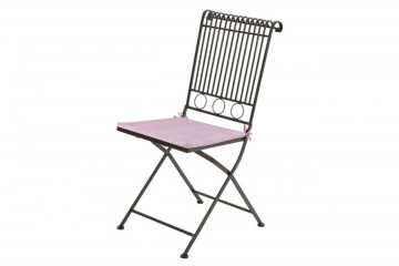 Perna scaun, Alcam, Fantezie Pink Jeans, 39x39x3 cm - Img 5