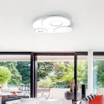 Plafoniera LED 112W, Ø79 cm, Alb, Belinus, Kelektron – prezentare vizuală a produsului