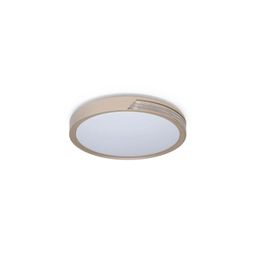 Plafoniera LED 48W, Ø40 cm, Champagne, Skoll, Kelektron