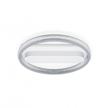 Plafoniera LED Helena, alb / gri, dimabila, cu telecomanda, lumina calda / rece / neutra, Kelektron - Img 1