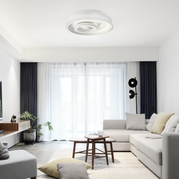 Plafoniera LED Lara, ø400 mm, 60W, 2700 lm, Alb, Kelektron - Img 2