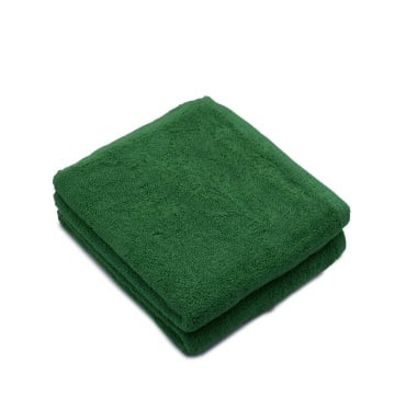 Prosop de fata bumbac 100%, 600gsm, Somnart, 50x90cm, verde - Img 1