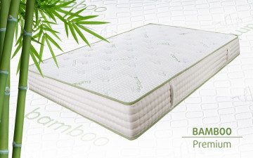 Saltea ortopedica, hipoalergenica, premium bamboo memory latex, 140x190 cm, Arcuri Pocket, 7 zone de confort - Img 2
