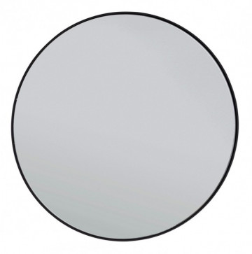 Set 2 oglinzi cu rama neagra - fumurie, Ø 70, Planet - Img 1