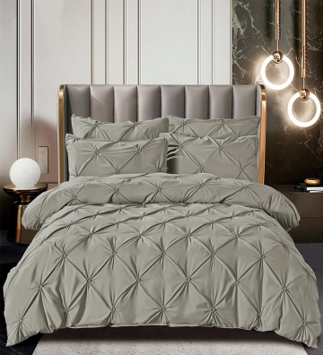 Set Lenjerie de Pat Bumbac Finet Uni, 6 Piese, Pat 2 Persoane, Verde Deschis, FNJS-39 – imagine secundară de catalog