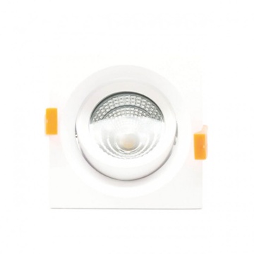 Spot incastrat COB Essential SC, alb, inclinabil, Max 9W, lumina neutra, Kelektron – imagine de produs pentru prezentare