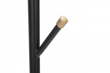 Stativ cuier cu suport umbrele negru din metal, ∅ 26 cm, Glam Black Mauro Ferretti - Img 4