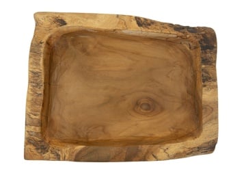 Tava pentru accesorii din lem de teak, 25x19x7 cm, Geris, Mauro Ferretti - Img 2