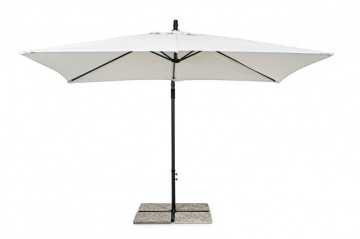 Umbrela de gradina crem din poliester si metal, 300x200 cm, Texas Bizzotto - Img 3