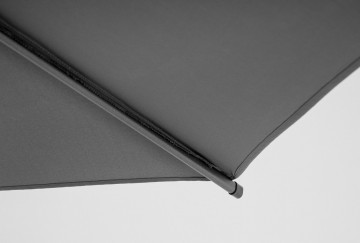 Umbrela de gradina cu brat pivotant gri antracit din poliester si metal, ∅ 270 cm, Samba Bizzotto - Img 7