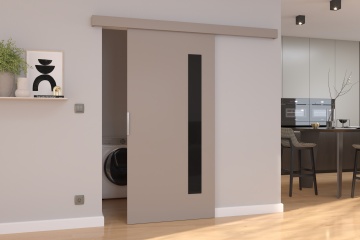Ușă glisantă montată pe perete GELA – 106x205 cm – Cașmir - Img 2