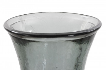 Vaza decorativa fumurie din sticla reciclata, ø 25 cm, Jarron Arabe Mauro Ferreti - Img 2