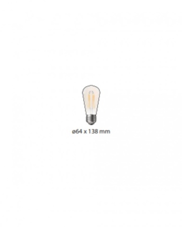 Bec Sticla, E27, 7W, Vitange 173, 2200k – imagine de ansamblu a produsului