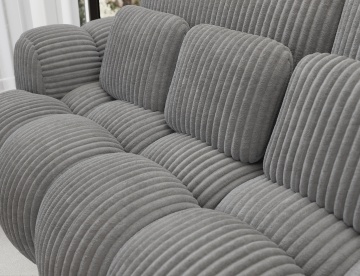 Canapea Cotonn extensibil, 256x119x105 cm – Modullo 03 – fotografie comercială a produsului