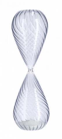 Clepsidră KRONOS, albastru - alb, înălțime 39 cm, Bizzotto - Img 1
