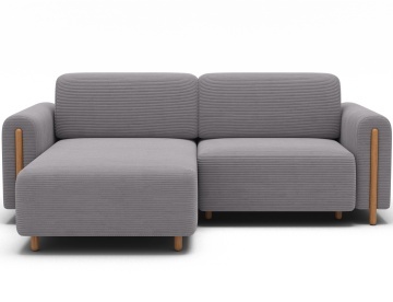 Colțar Acossta extensibil, 244x154x95 cm, orientare stânga – Jarell 03