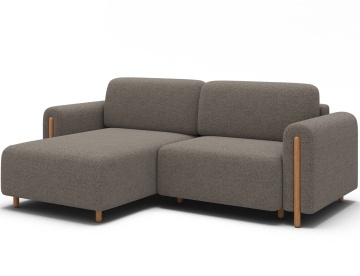 Colțar Acossta extensibil, 244x154x95 cm, orientare stânga – Royal 20 - Img 4