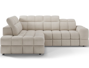 Colțar Bronon left-hand extensibil, 296x200x109 cm, orientare stânga – Calmora 18