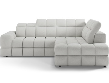 Colțar Bronon right-hand extensibil, 296x200x109 cm, orientare dreapta – Paolli 01